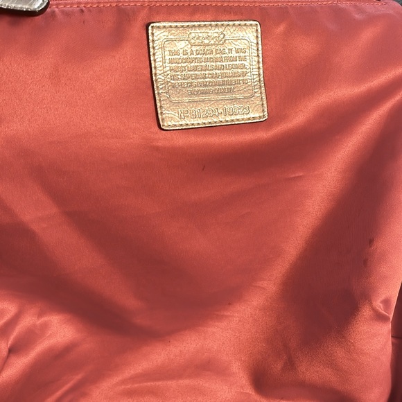 Coach Signature Dream Scribble C Glam Tote - Picture 10 of 11